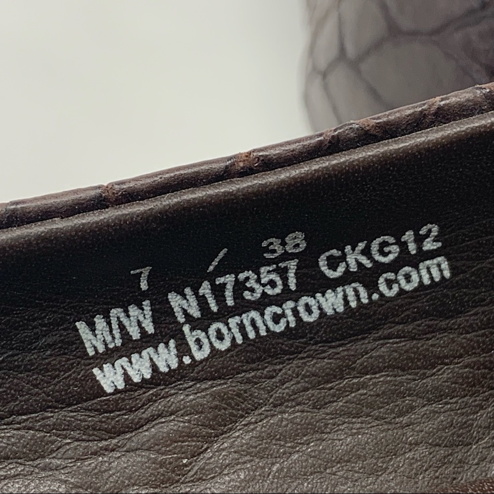 Born Crown Flats Brown Leather - Picture 5 of 7
